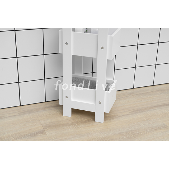 Scaffale portaoggetti per bagno Caddy Organizer in MDF